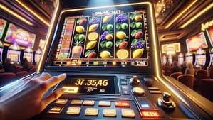 Antarmuka permainan Mega Wheel di jagobet99 dengan roda interaktif